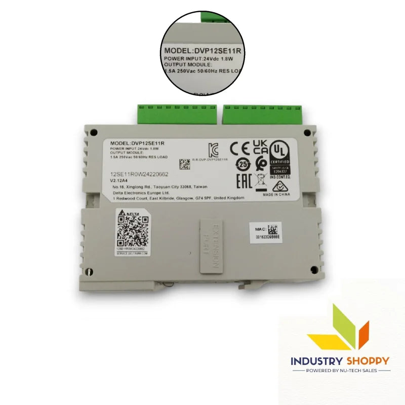 Delta DVP12SE11R PLC Module Delta DVP12SE11R PLC Module